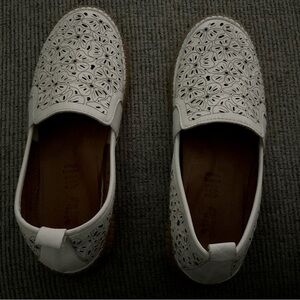 Spring Step Leather Slip On Loafers New Sz 38